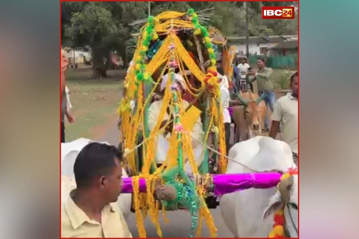 Narayanpur Unique Wedding: ना लग्जरी कार, ना करोड़ों का खर्च… इस खास गाड़ी पर दुल्हन लेने पहुंचा दूल्हा, देख हर कोई हुआ हैरान, आप भी देखें वीडियो