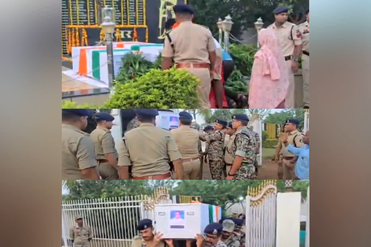 Kanker IED Blast Martyrs Soldiers : शहीद 4 जवानों को दी गई आखिरी सलामी, आईजी सुंदरराज पी समेत अफसरों ने दी श्रद्धांजलि, जानिए कैसे हुआ था खौफनाक हादसा