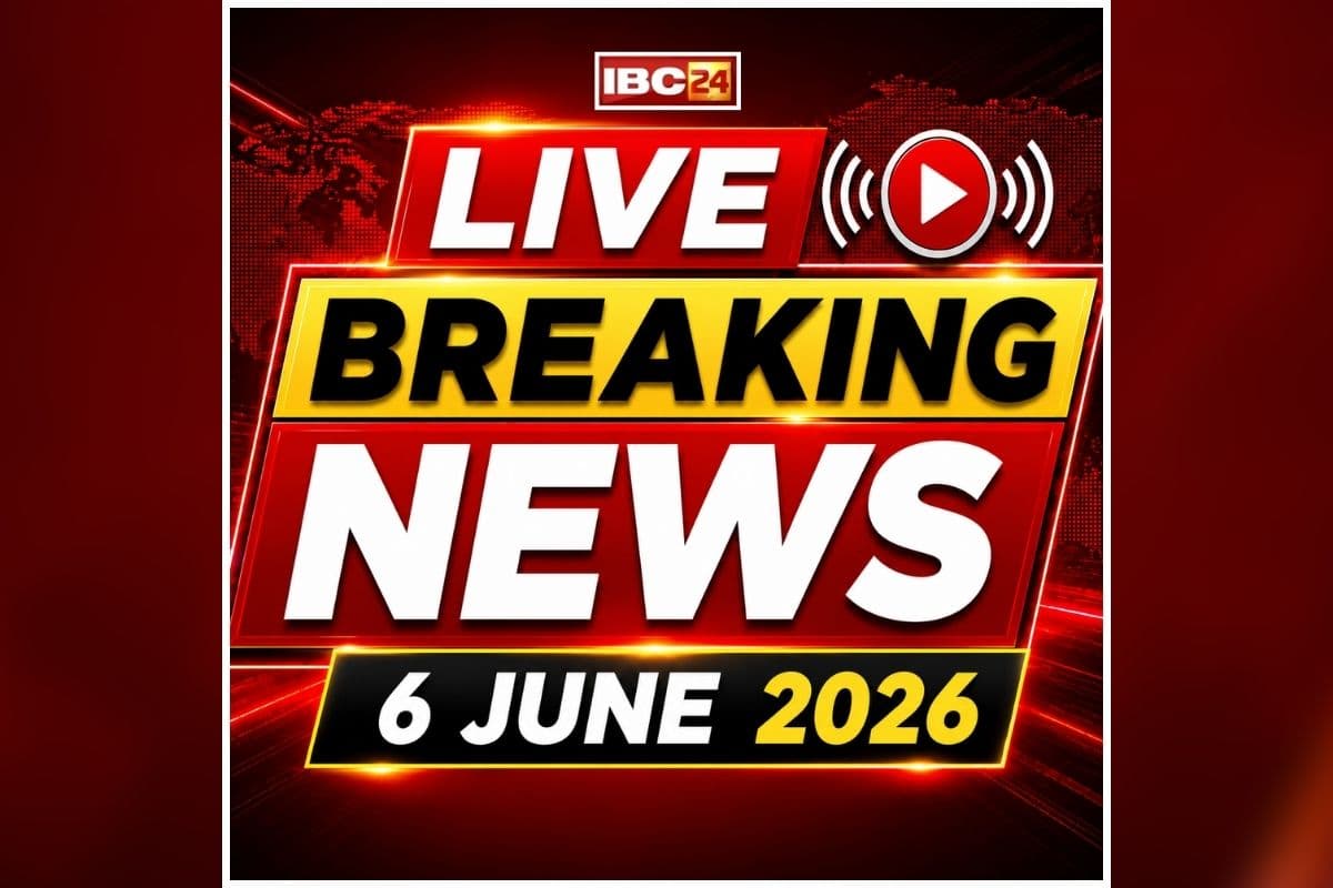 Today Live Breaking News and Updates 6 June 2026: अफगानिस्तान के खिलाफ अचानक बदली टीम इंडिया की स्क्वाड, विराट की जगह इस विस्फोटक बल्लेबाज को मिला मौका