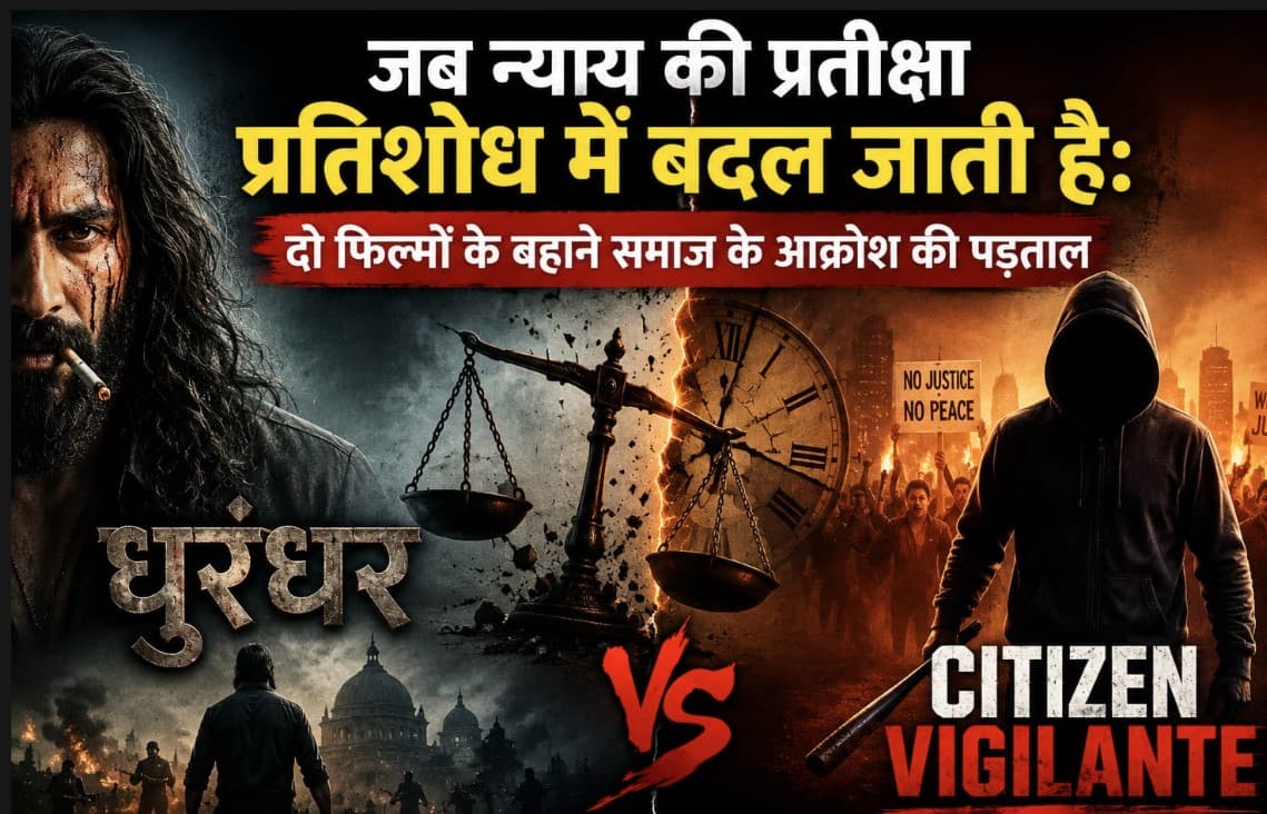 जब न्याय की प्रतीक्षा प्रतिशोध में बदल जाती है : दो फिल्मों के बहाने समाज के आक्रोश की पड़ताल