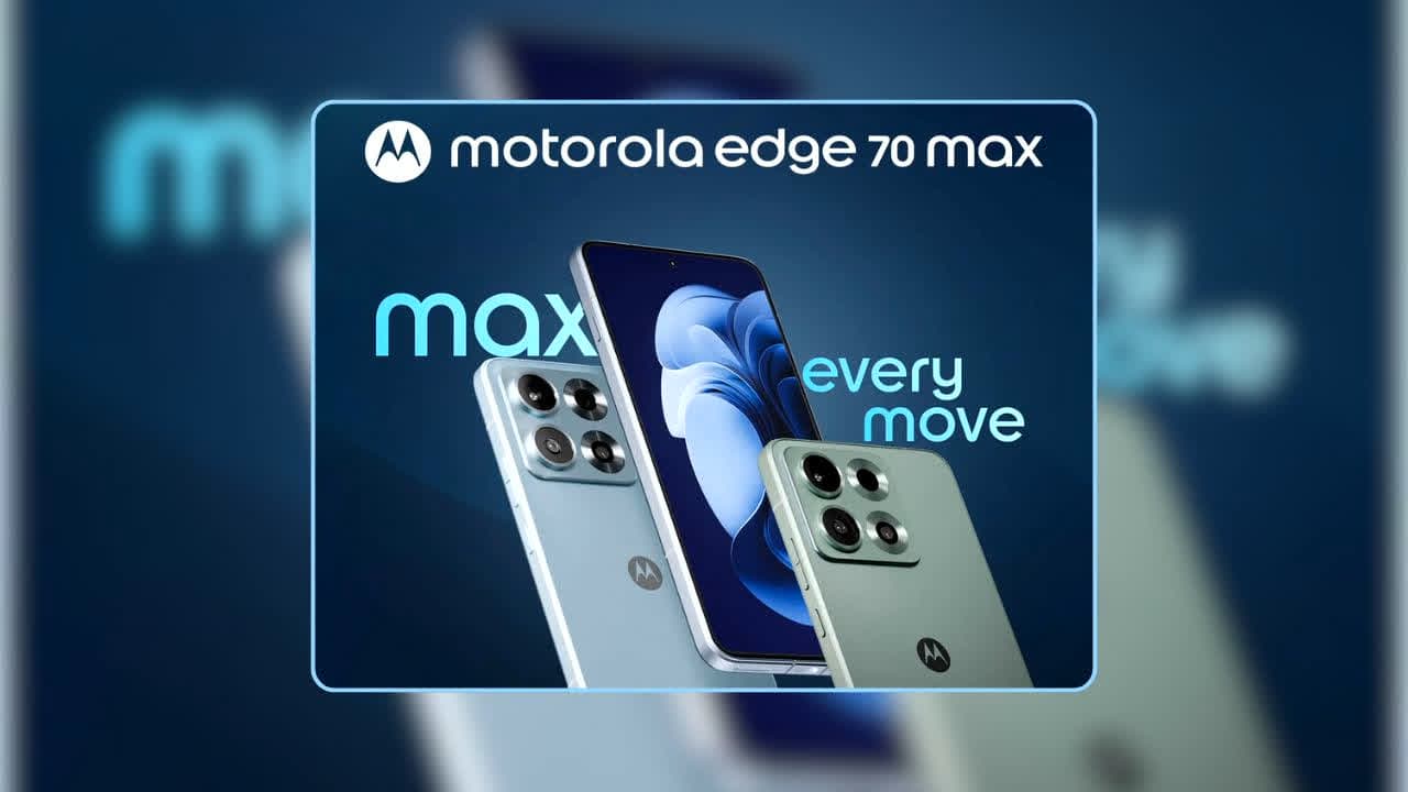 Motorola Edge 70 Max Launched: अब चार्जिंग की टेंशन खत्म! 58 घंटे की बैटरी लाइफ और दमदार प्रोसेसर वाला नया फोन हुआ लॉन्च, जानिए कितनी है कीमत