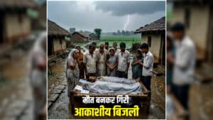 Chhattisgarh Lightning News: छत्तीसगढ़ में बारिश के बीच मौत बनकर गिरी आकाशीय बिजली, पति-पत्नी की दर्दनाक मौत, गांव में छाया मातम