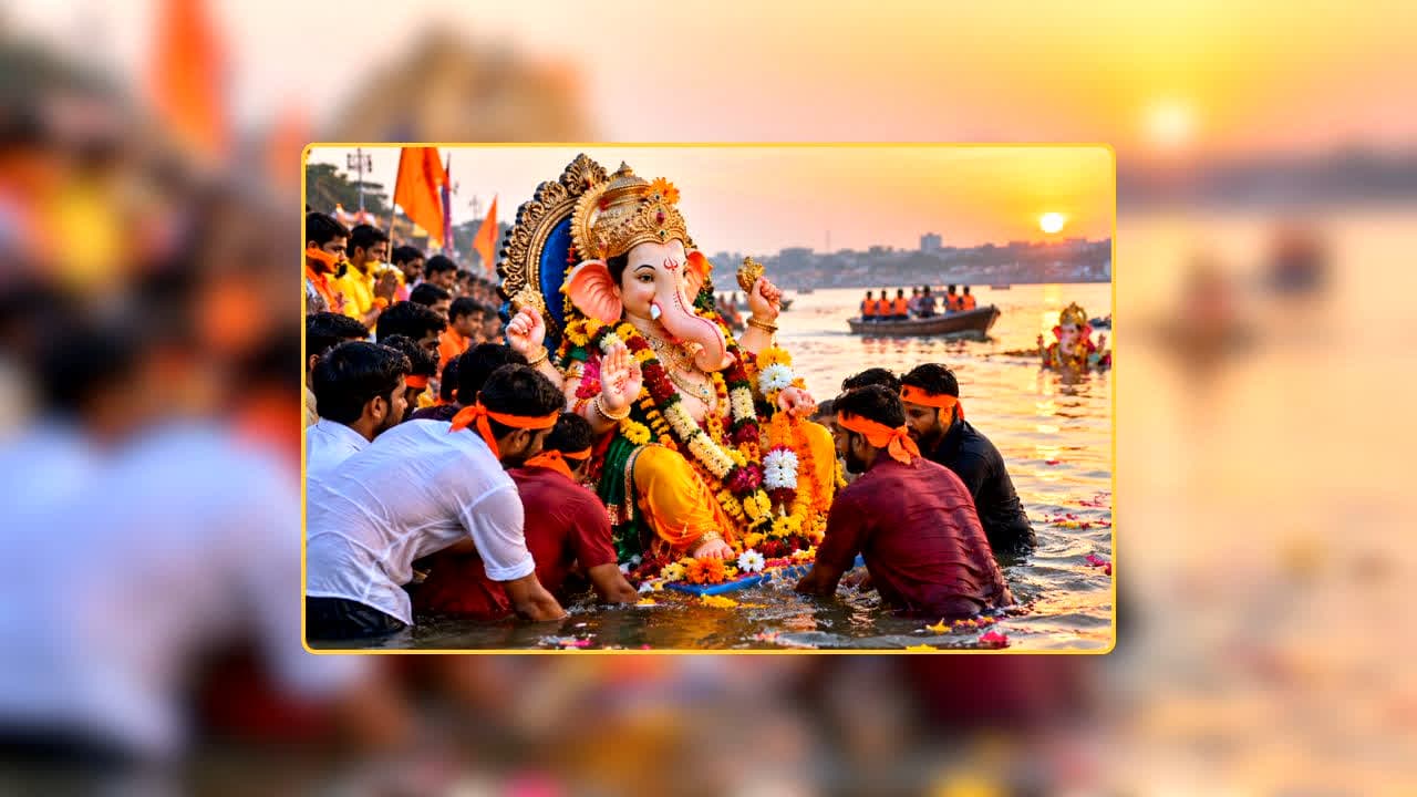 Ganesh Visarjan Muhurat 2026: आज है बप्पा की विदाई का दिन, विसर्जन से पहले जरूर जान लें शुभ मुहूर्त, पूजा विधि और ये खास नियम