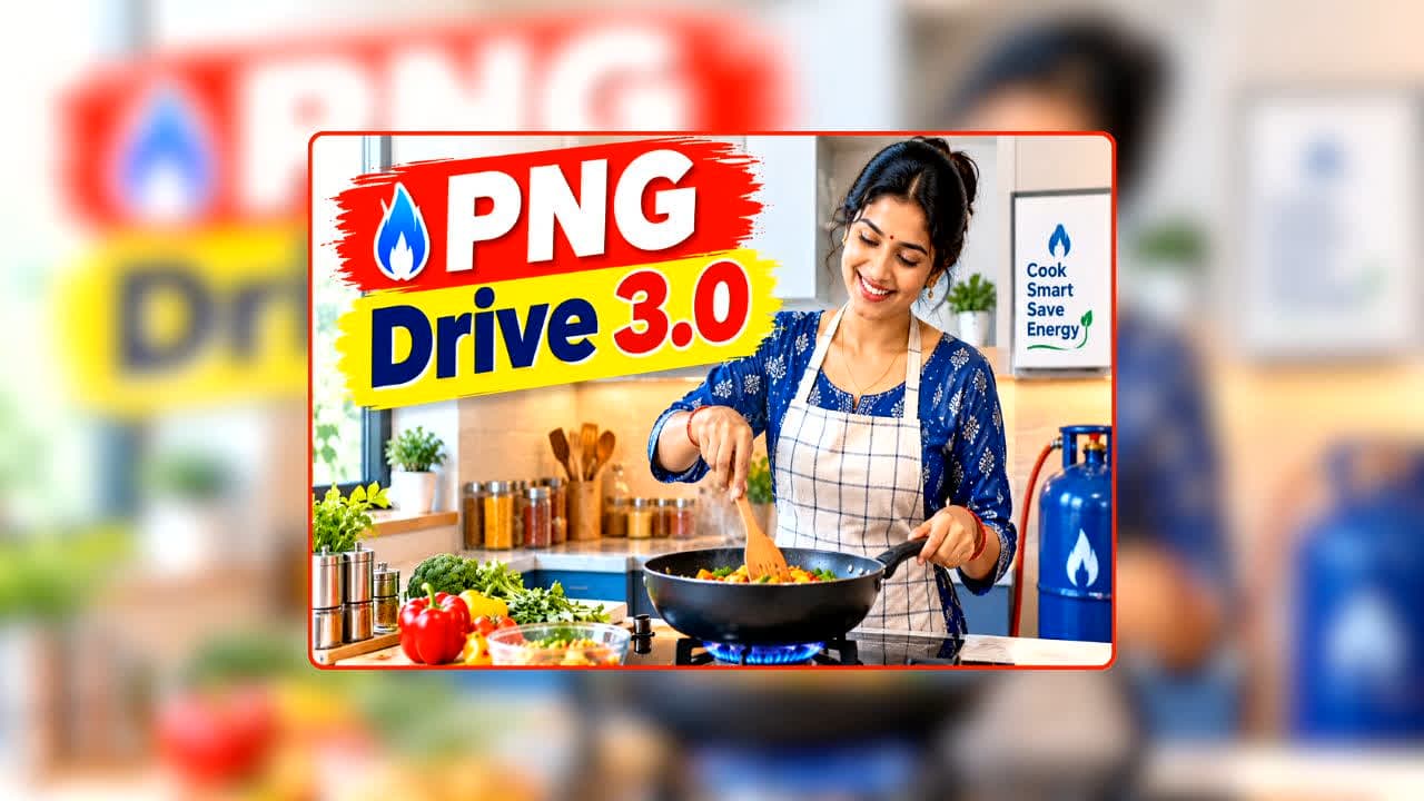 PNG Drive 3.0 Scheme: PNG कनेक्शन की रफ्तार होगी तेज! सरकार की नई प्रोत्साहन योजना से हर रोज जुड़ेंगे 20 हजार घर, जानें आम लोगों को क्या मिलेगा फायदा?