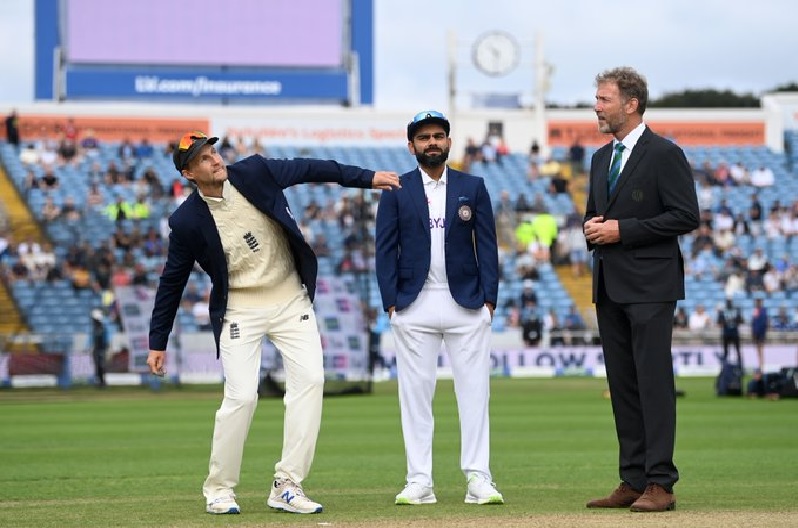 कोहली ने इंग्लैंड के खिलाफ टेस्ट कप्तान के रूप में पहली बार टॉस जीता, राहुल बिना खाता खोले आउट