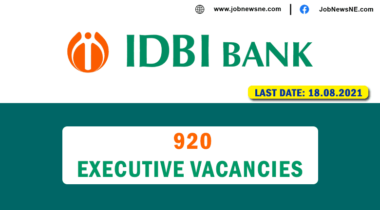 Idbi executive recruitment 2021 | Idbi executive Vacancy 2021
