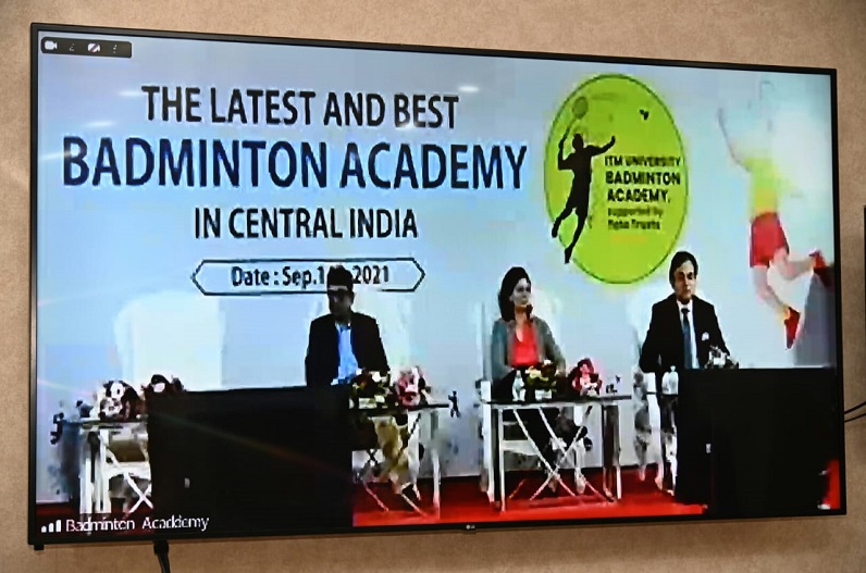 रायपुर में विश्वस्तरीय बैडमिंटन अकादमी का शुभारंभ, अच्छी खेल सुविधाओं, कोच और प्रशिक्षण से तैयार होंगे अंतर्राष्ट्रीय स्तर के खिलाड़ी