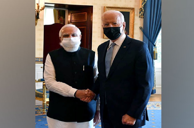 प्रधानमंत्री मोदी की बाइडन के साथ पहली द्विपक्षीय बैठक, हिंद-प्रशांत, जलवायु, कोरोना पर चर्चा