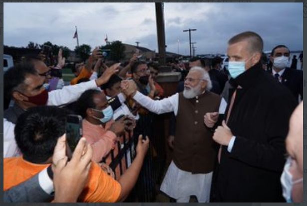 PM मोदी का अमेरिका में शानदार स्वागत, दुनिया में भारत की बढ़ती साख और सम्मान को दिखती हैं ये तस्वीरें