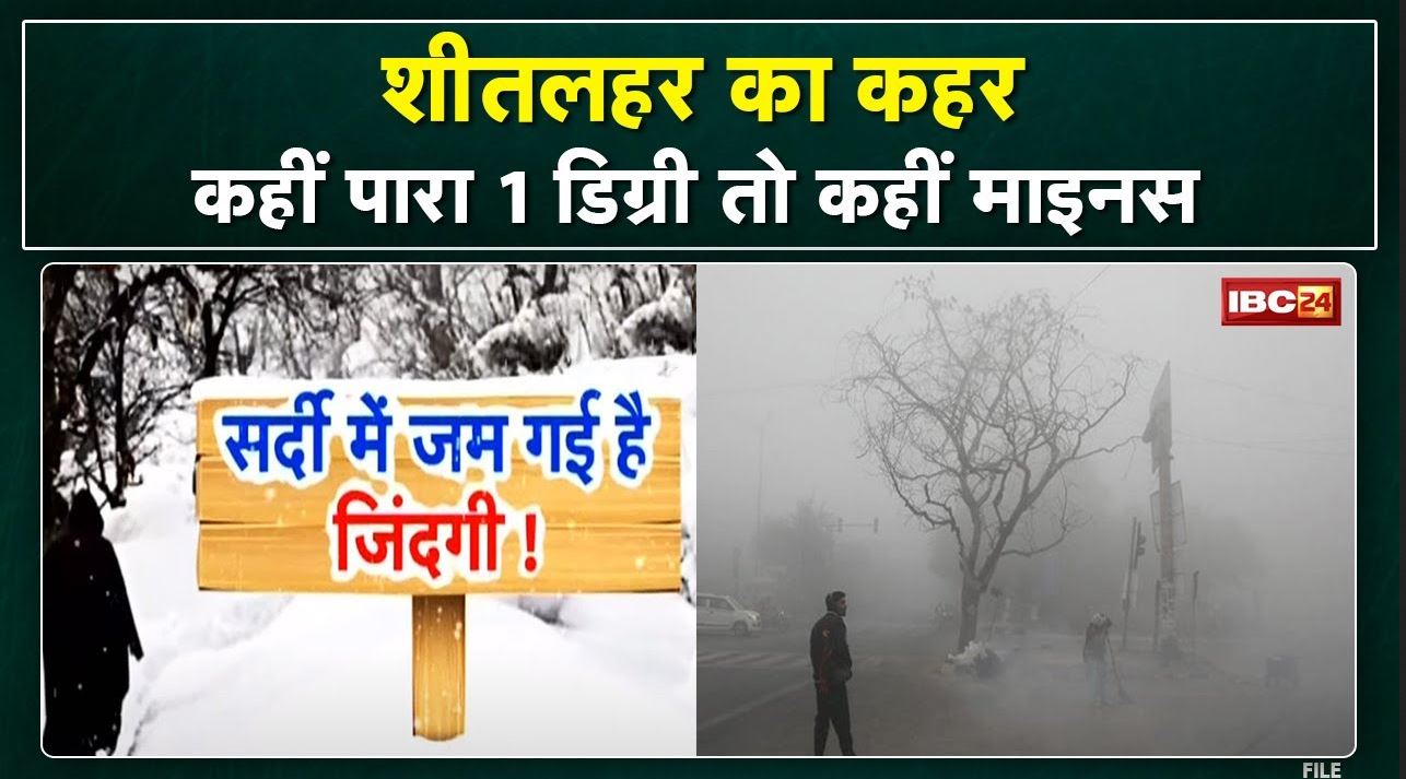 Chhattisgarh Weather : शीतलहर की चपेट में पूरा छत्‍तीसगढ़ | इस जिले में बदला स्कूलों का समय
