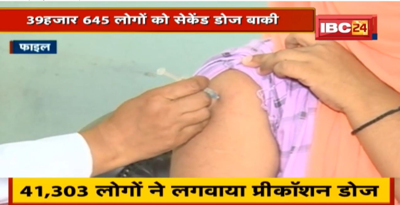 Vaccination : Bhopal में 18+ उम्र के 22.69 लाख को लगा First Dose। 39, 645 लोगों को Second Dose बाकी