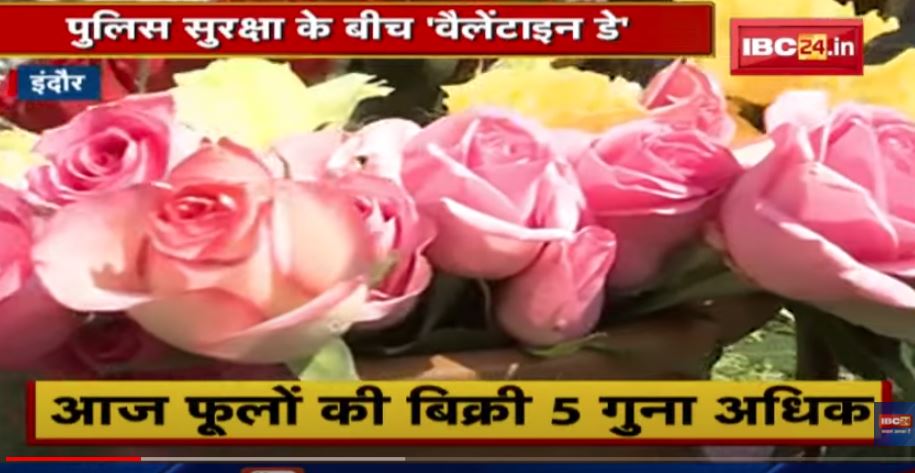 Valentine Day 2022 : आज फूलों की बिक्री 5 गुना अधिक | कई रंगों के गुलाब बाजारों में उपलब्ध
