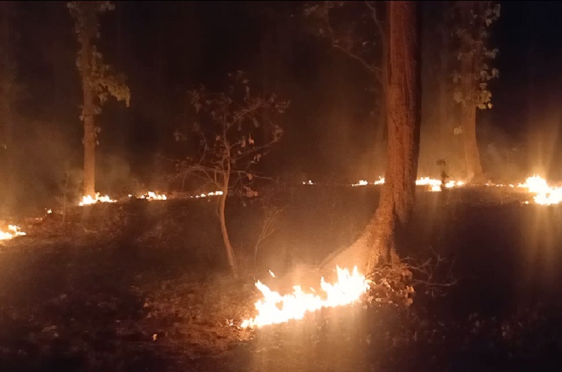 जंगल में लगी आग से 90 मकान नष्ट, 6 हजार लोगों को सुरक्षित स्थानों पर पहुंचाया गया