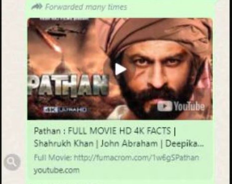Fact Check: शाहरुख खान की फिल्म ‘पठान’ हुई लीक? खूब शेयर किया जा रहा यह लिंक..जानें सच