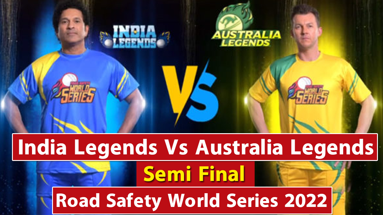 England Legends vs Australia Legends | 1st Semi-Final | Road Safety World Series T20 2022