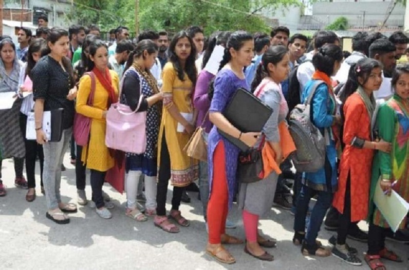 Youth selected in employment fair got job in railway