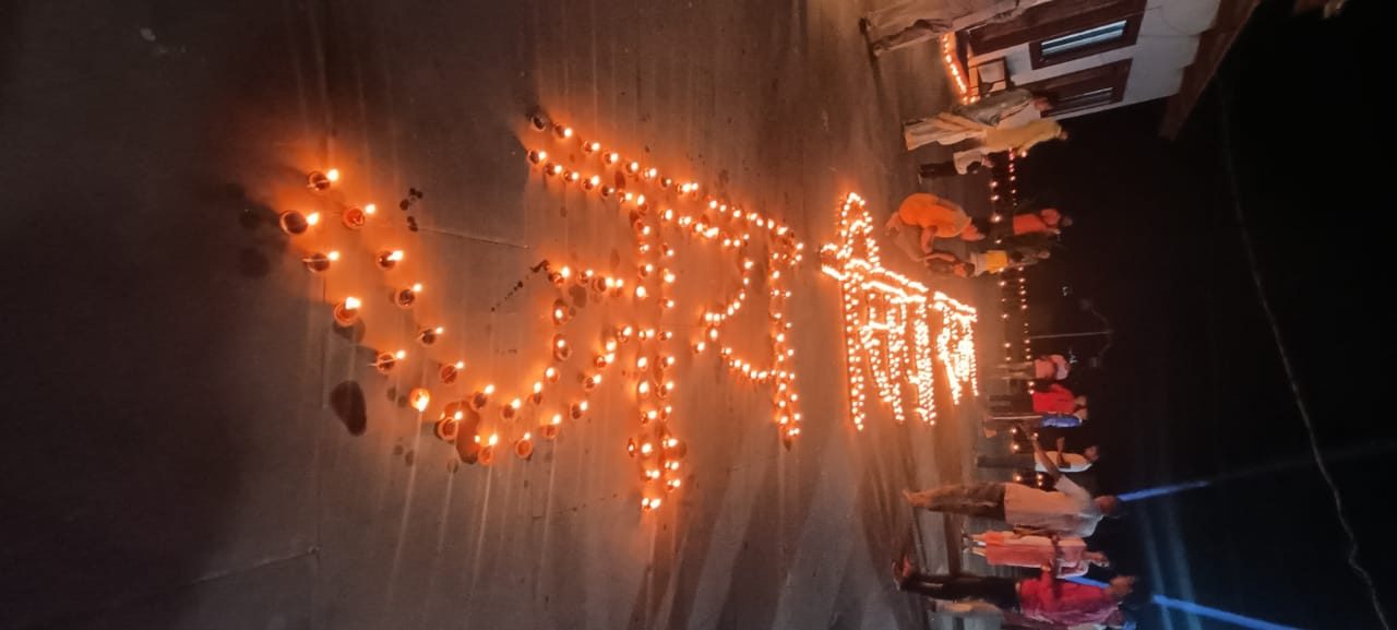 दीयों की रौशनी से जगमगाया प्रभु श्री राम का ननिहाल, माता कौशल्या धाम में मनी दिवाली