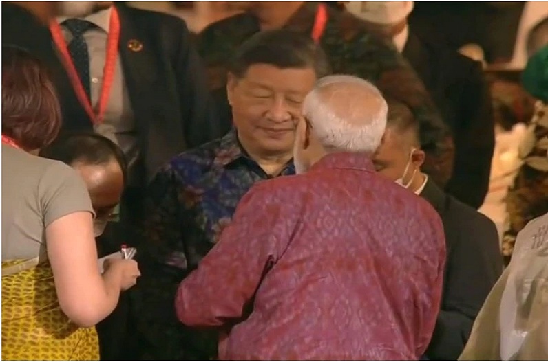 G20 नेताओं के डिनर पर चीनी राष्ट्रपति शी जिनपिंग से मिले पीएम मोदी, इंडोनेशिया दौरे पर हैं प्रधानमंत्री