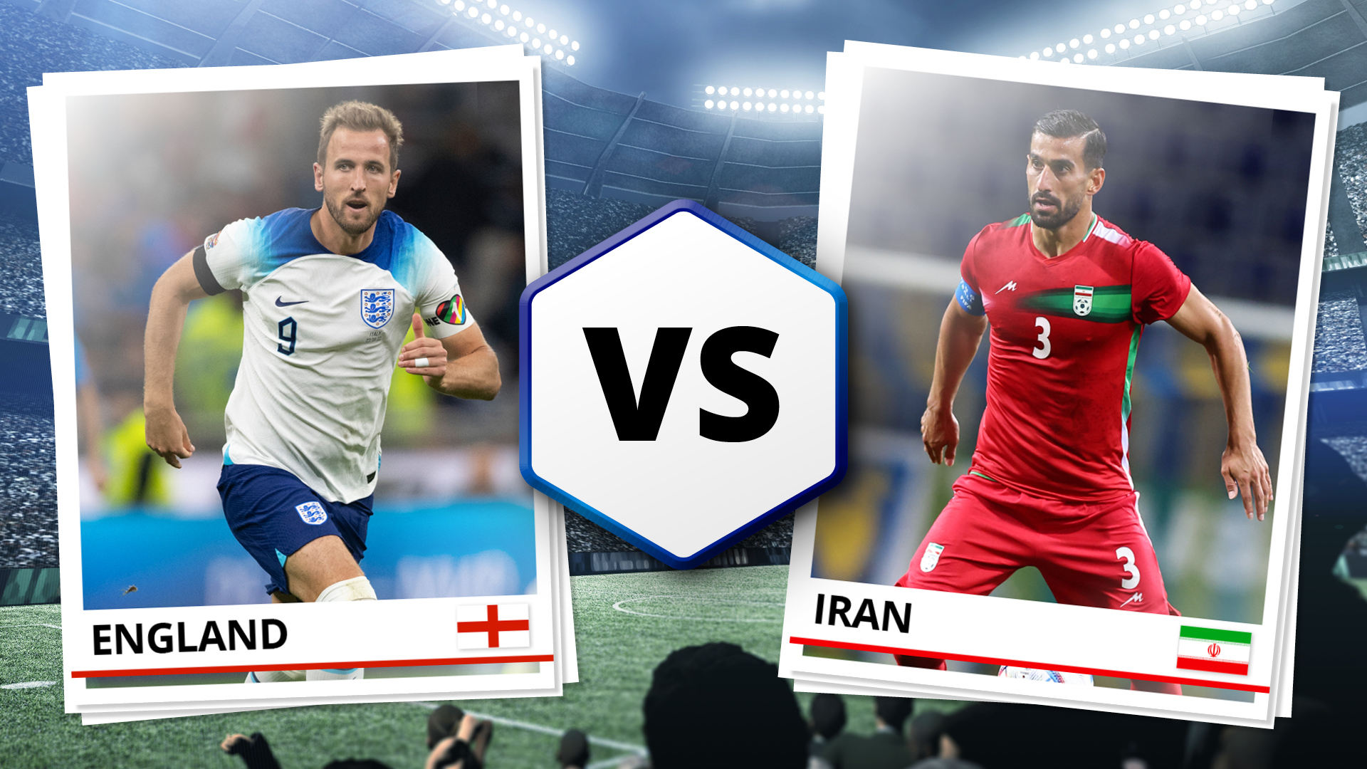 England vs Iran Live Streaming Head to Head stats, teams, timings, prediction and Highlights 