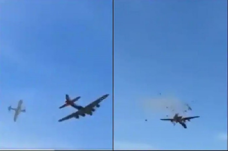 Plane Crash Ka Video: एयरशो के दौरान आपस में लड़े दो प्लेन! पायलट समेत 6 लोगों की मौत, सामने आया वीडियो