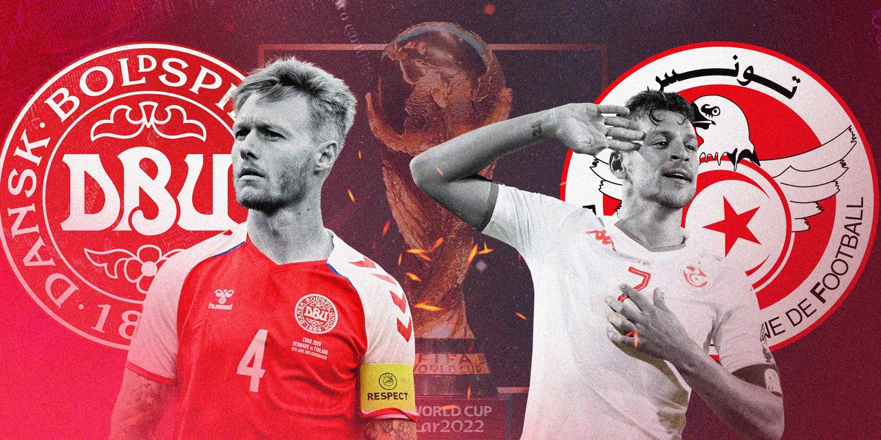 Denmark vs Tunisia live Streaming: Head to head stats, prediction, live match and results