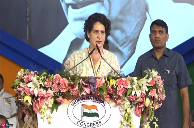 Congress Adhiveshan in Raipur: कांग्रेस महाअधिवेशन में प्रियंका गांधी का संबोधन, देखिए Live
