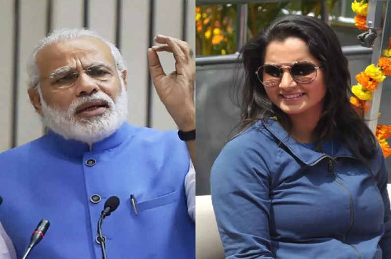 PM मोदी की मुरीद हुई टेनिस सनसनी सानिया मिर्जा, किया शुक्रिया अदा, कहा ‘देती रहूंगी योगदान’