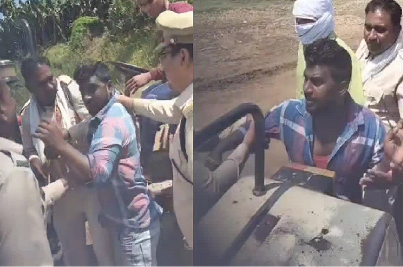 Burhanpur news: रेत माफियाओं की दबंगई.. खनिज अधिकारी पर किया हमला, सोशल मीडिया पर वायरल हुआ वीडियो
