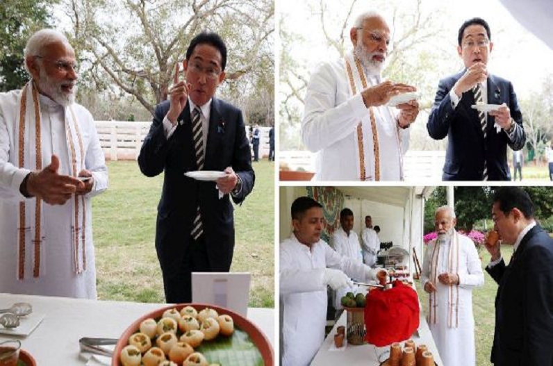जापानी PM के साथ नरेंद्र मोदी ने खायें गोलगप्पे, कांग्रेस ने कसा तंज, पढ़े अलका लाम्बा की प्रतिक्रिया