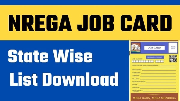 MGNREGA Job card 2023: NREGA Card List Village Wise PDF, check details online
