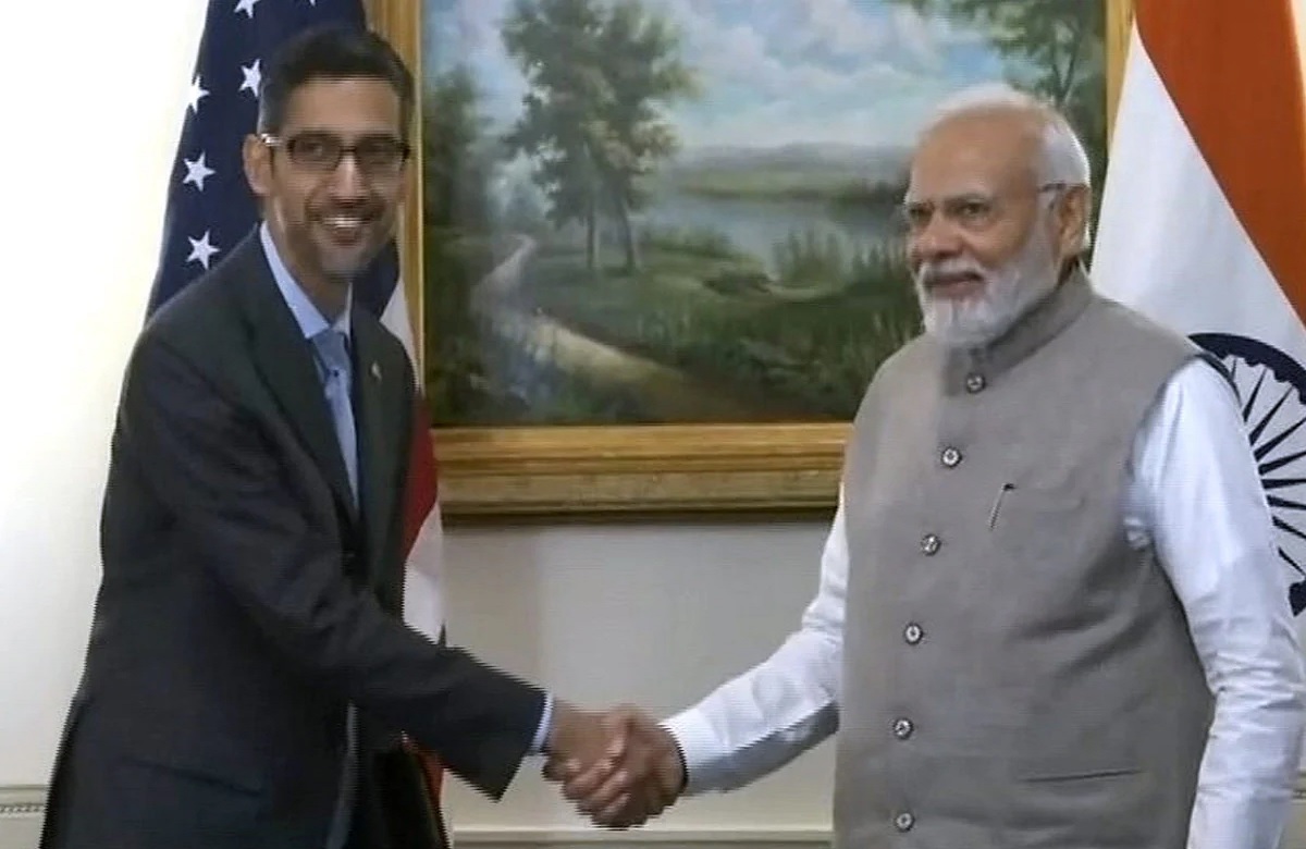 PM Modi In USA: PM मोदी से मिले गूगल के CEO, गुजरात को लेकर किया ये बड़ा ऐलान