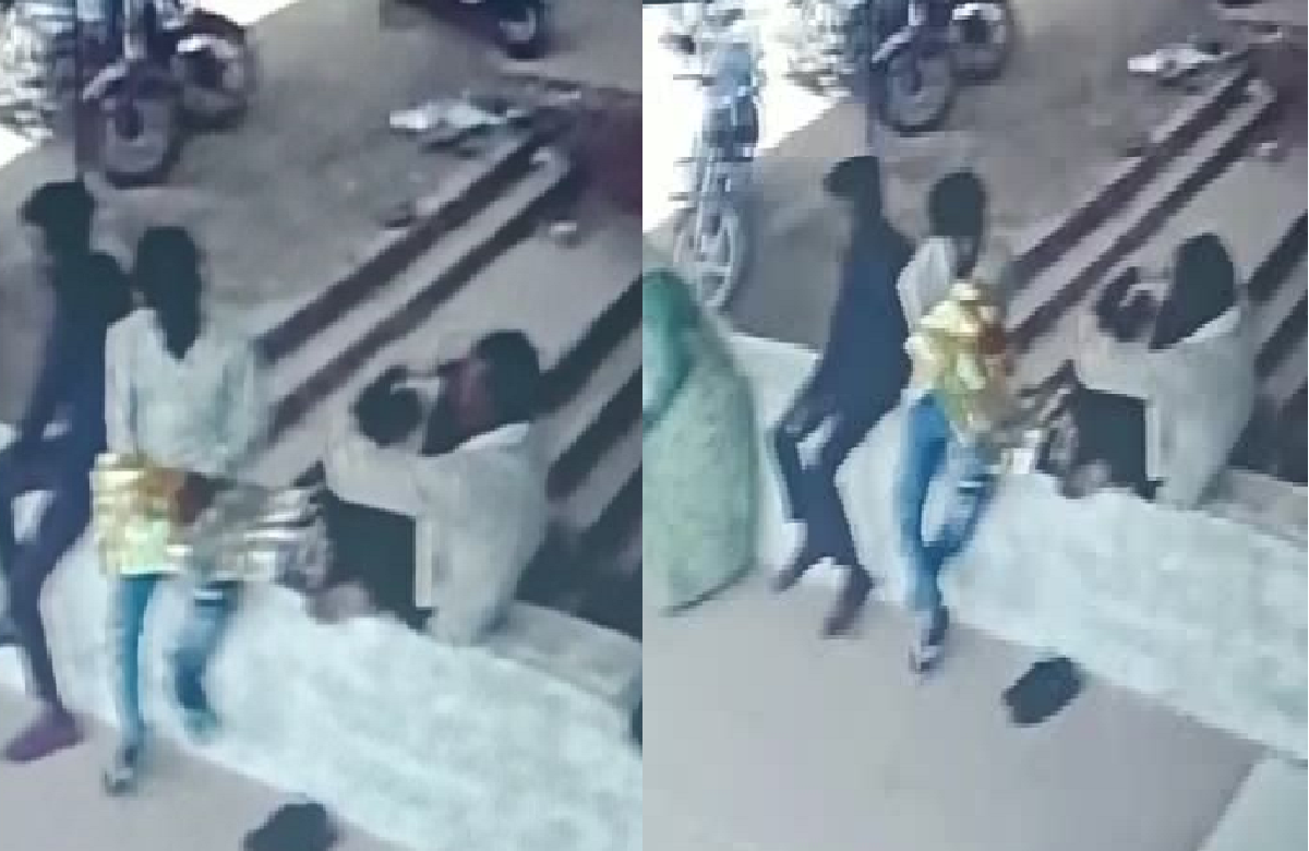 Shivpuri news: सरेआम बदमाश ने महिला के साथ की ऐसी हरकत, CCTV में कैद हुई करतूत