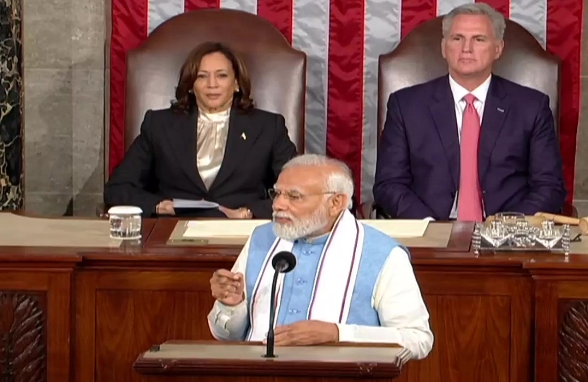 PM Modi US Visit LIVE : अमेरिकी संसद में नमो मंत्र, पीएम मोदी बोले – भारत-अमेरिका मे जीवंत लोकतंत्र