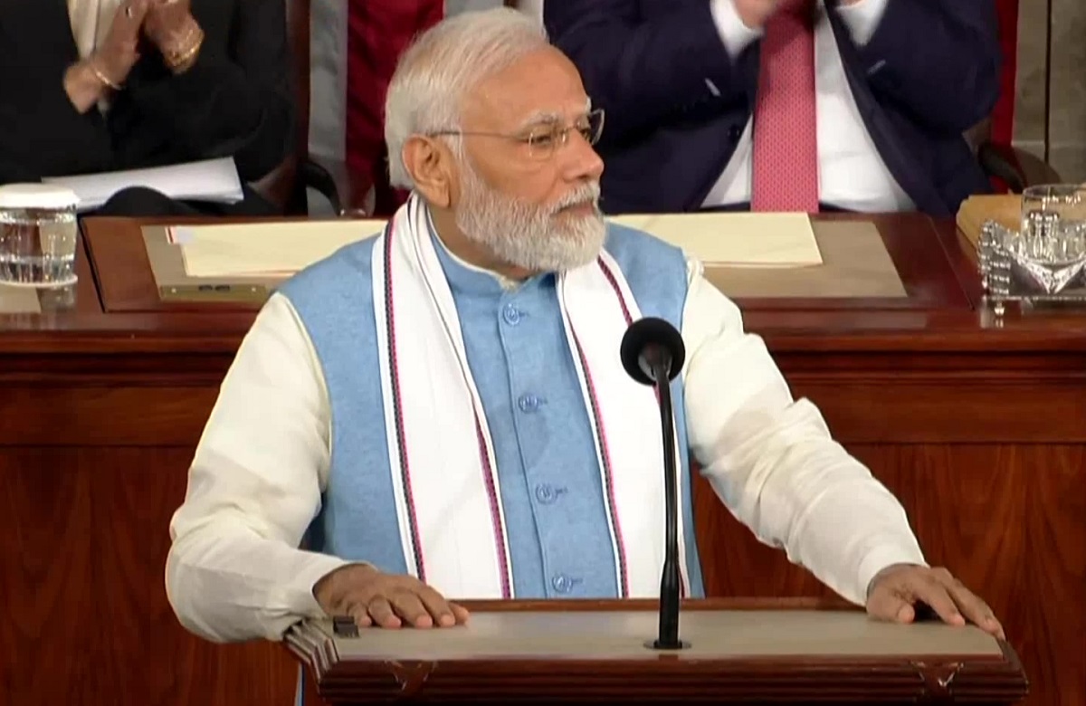 PM Modi Speech in US Parliament : अमेरिकी संसद में लगे भारत माता के जयकारे , पीएम मोदी बोले – यूक्रेन युद्ध मानवता पर आपदा…