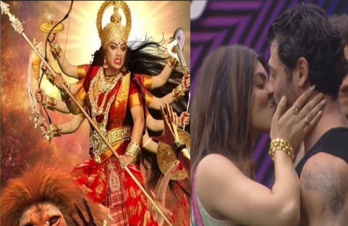 Bigg Boss OTT 2: Bigg Boss के घर पर चल रहा खुल्लम खुल्ला रोमांस, ‘मां दुर्गा’ का किरदार निभाने वाली एक्ट्रेस ने दूसरे मेहमान को किया Lip Kiss