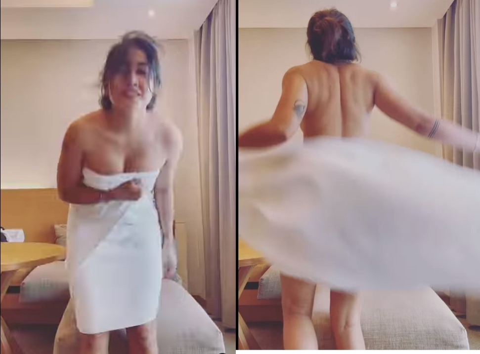 sofia ansrai sexy video: बाथरूम से नहाकर आई और बेड में उतार दिया टॉवेल, फिर जो नजर आया देखकर हैरान रह जाएंगे आप