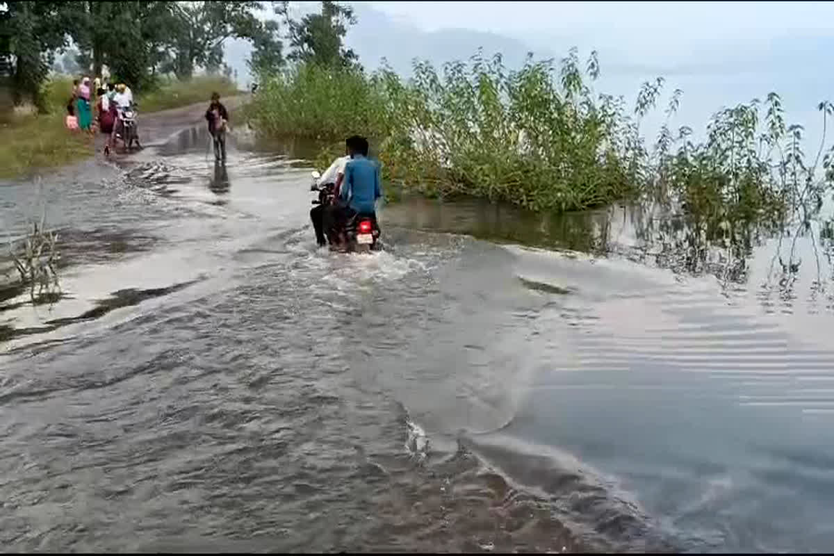 Kawardha News: जिले में बारिश का दौर लगातार जारी, एक साथ 13 गांवों का संपर्क टूटा, स्कूली बच्चों सहित ग्रामीणों की समस्या बढ़ी