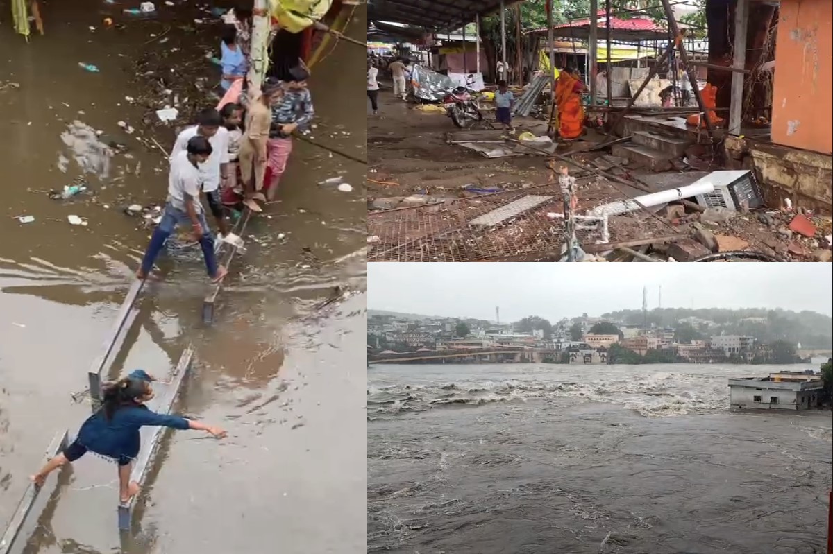 Khandwa Flood News: सुध लेने वाला कोई नहीं, जान जोखिम में डालकर खुद के इंतजाम में जुटे रहवासी, सामान बेच कर रहे पलायन