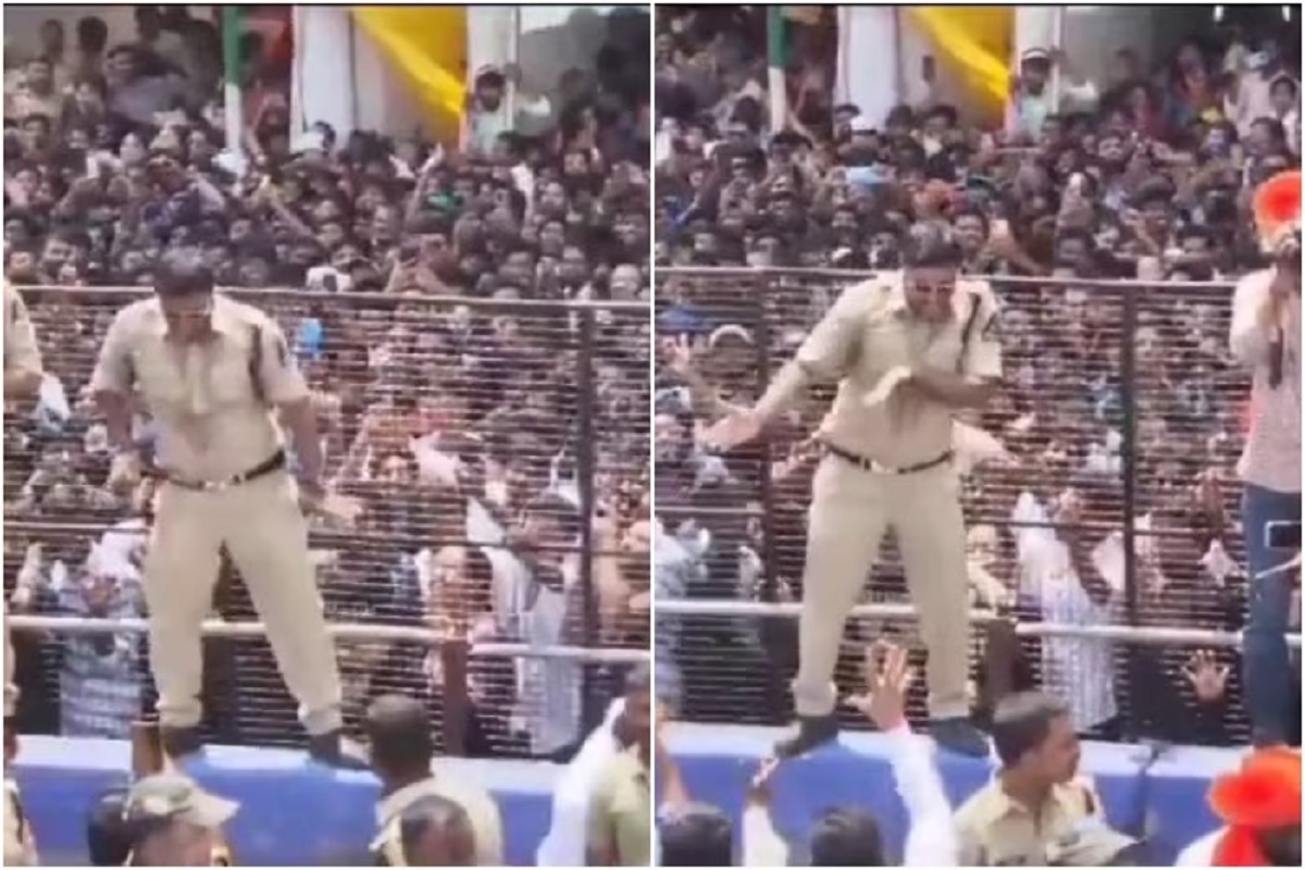 Police Officer Viral Dance: गणेश विसर्जन के दौरान पुलिस अफसर का यह शानदार डांस क्या आपने देखा?.. सोशल मीडिया पर हो रहा जमकर वायरल