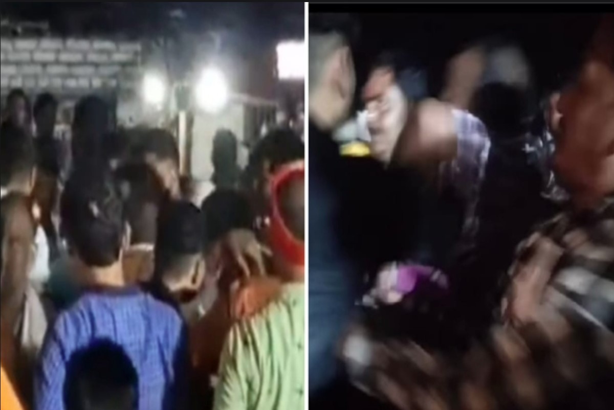 Rajnagar Congress Marpeet Video: पूर्व मंत्री के सामने एक दूसरे के जान पर उतारू हुए कांग्रेसी, यात्रा के दौरान इस बात पर छिड़ी बहस