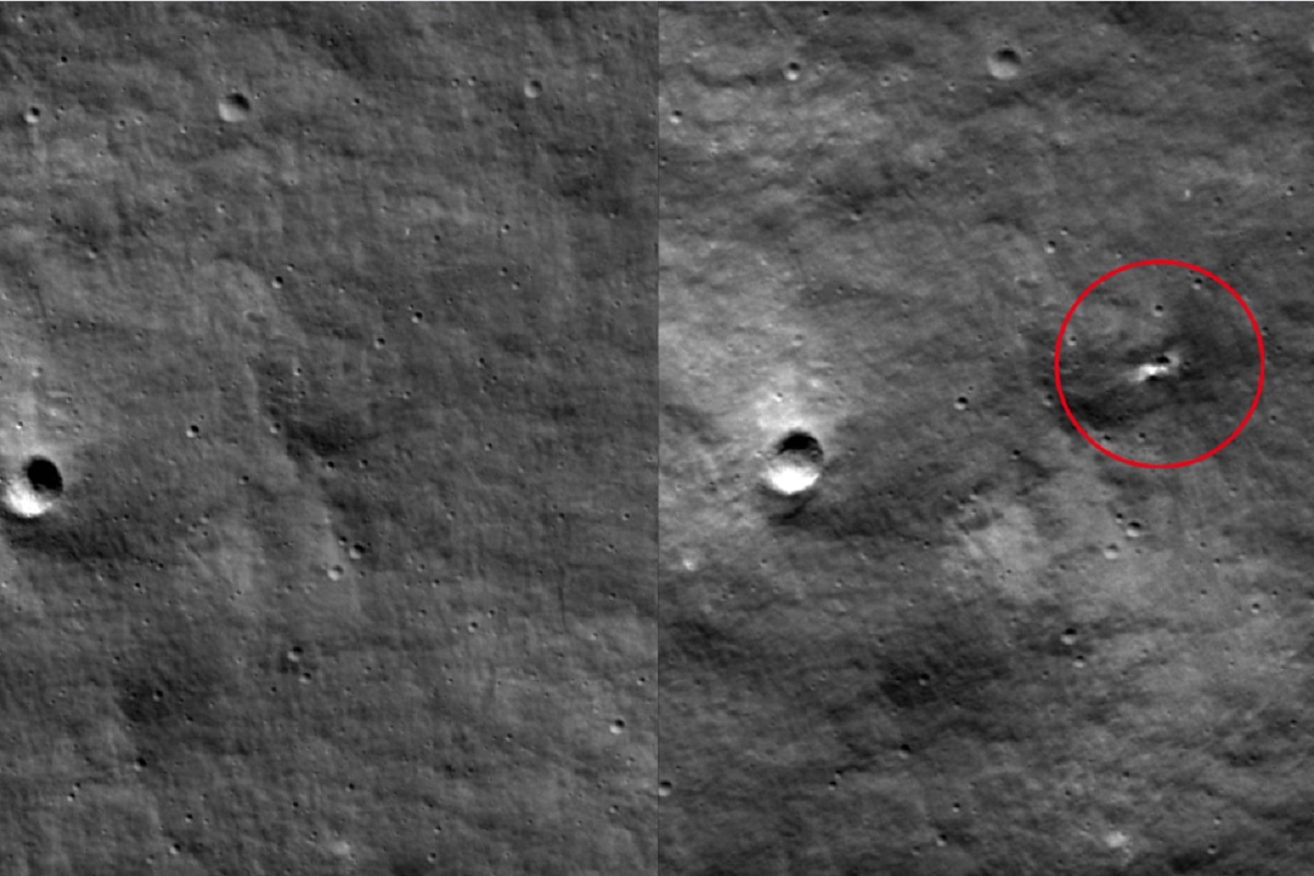 Russia Luna-25 Crash Update: रूस के क्रेश हुए अंतरिक्ष यान ने चाँद पर बना दिया बड़ा गड्ढा.. NASA ने जारी की हैरान करने वाली तस्वीरें..
