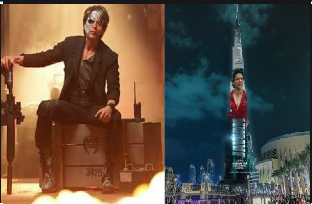 Shahrukh khan Dance : शाहरुख खान की फिल्म जवान के ट्रेलर ने बिखेरा बुर्ज खलीफा पर जलवा , डांस परफाॅर्मेेस ने लगाए चार चाँद