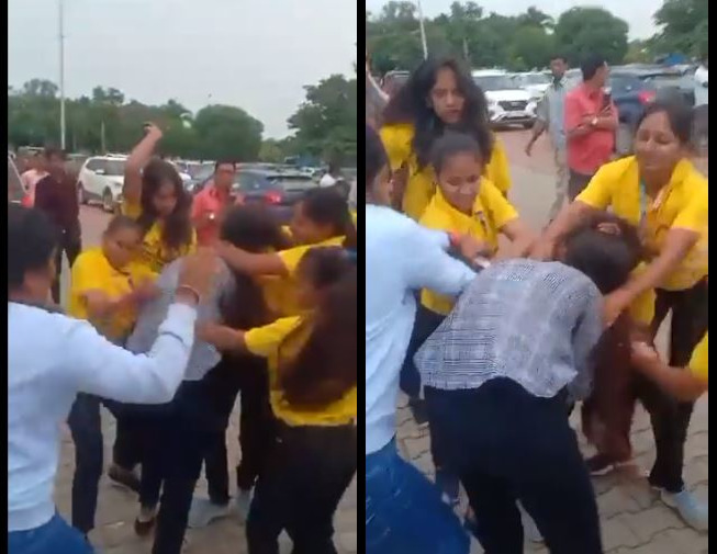 Watch Video: माना एयरपोर्ट में युवतियों ने की जमकर मारपीट, वीडियो वायरल होने के बाद दोनों पक्ष के 8 लोग गिरफ्तार
