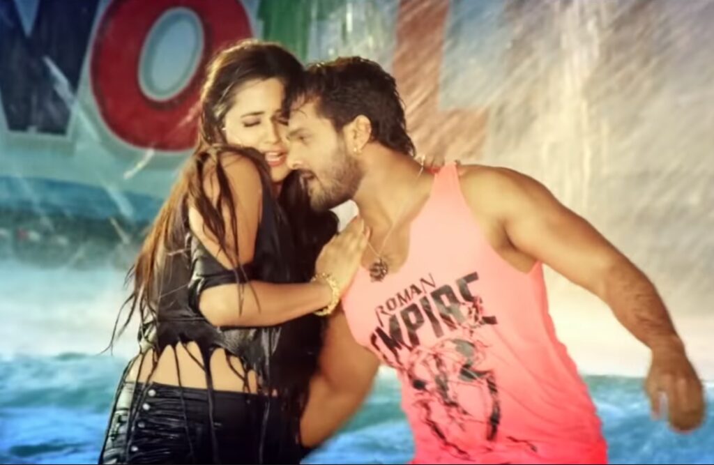 Khesari Lal Ka Sex Video - Khesari Lal-Kajal Raghwani Romance Video