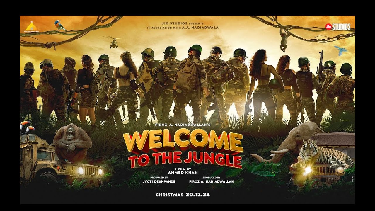 Welcome To The Jungle (Welcome 3) Trailer – Official Announcement | Releasing Christmas – 20th December 2024