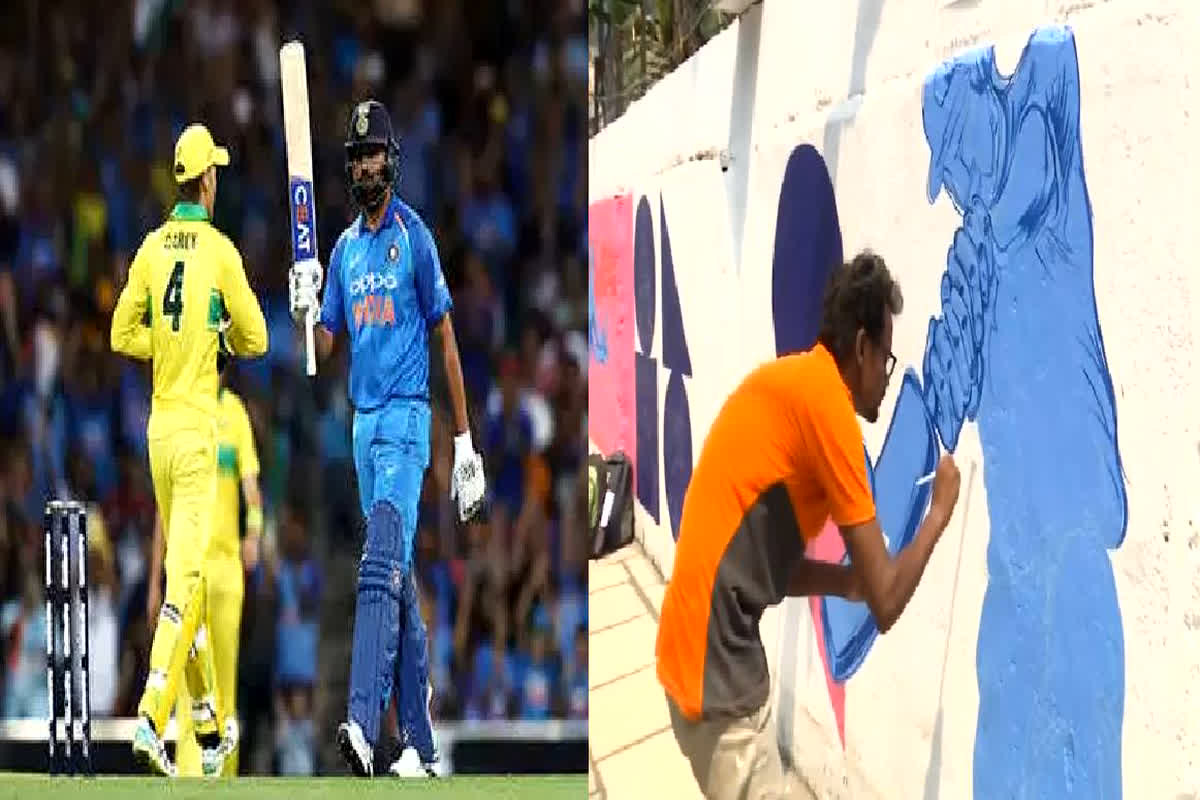 World Cup 2023 IND vs AUS: कल आपस में भिडेंगे भारत-ऑस्ट्रेलिया, स्टेडियम में शुरू हुई तैयारियां