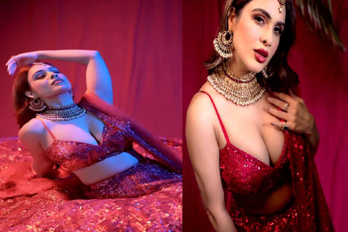 Neha Malik New Sexy Video: लाल लिबास में एक्ट्रेस पर चढ़ा बोल्डनेस का खुमार, वीडियो देख छूट जाएंगे पसीने