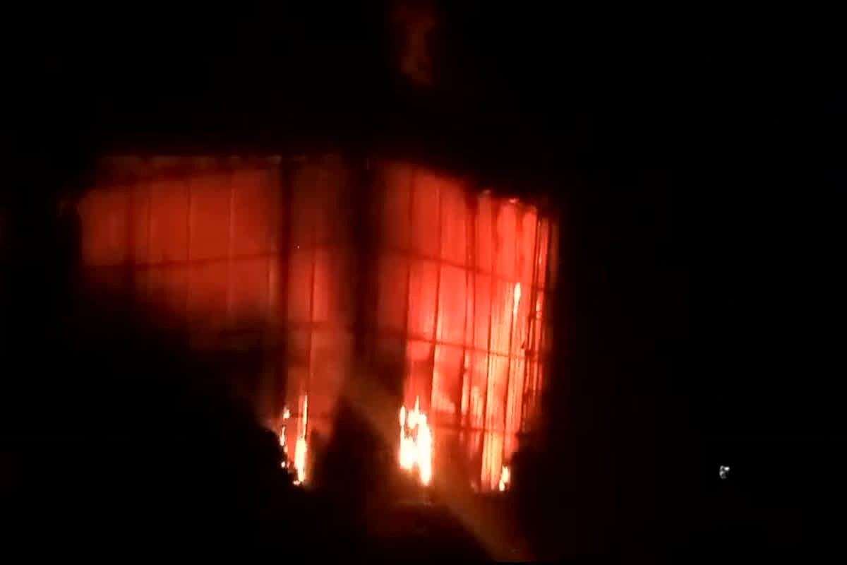Fire Broke Out in Ramnagar Shop: 3 मंजिला दुकान में लगी भीषण आग, चपेट में आए दुकान मालिक और पालतू कुत्ता