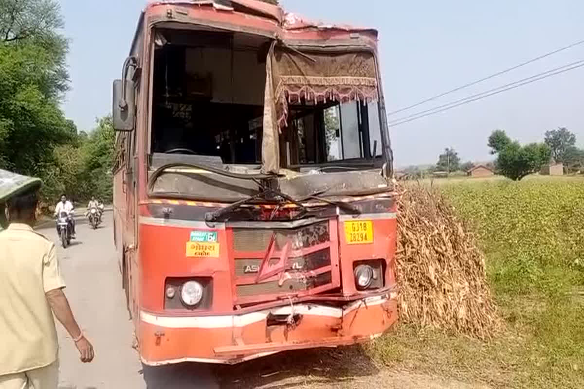 Jhabua News: जिले में हुआ भीषण सड़क हादसा, बस ने बस को मारी टक्कर, दर्जनों यात्री हुए घायल