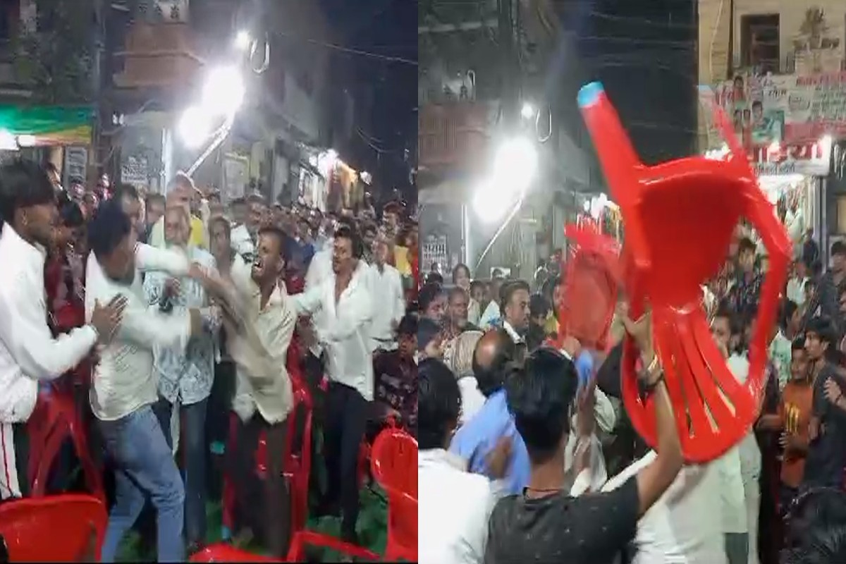 Indore News: कैलाश विजयवर्गीय की सभा में छिड़ा कुर्सी युद्ध, मारपीट का वीडियो वायरल